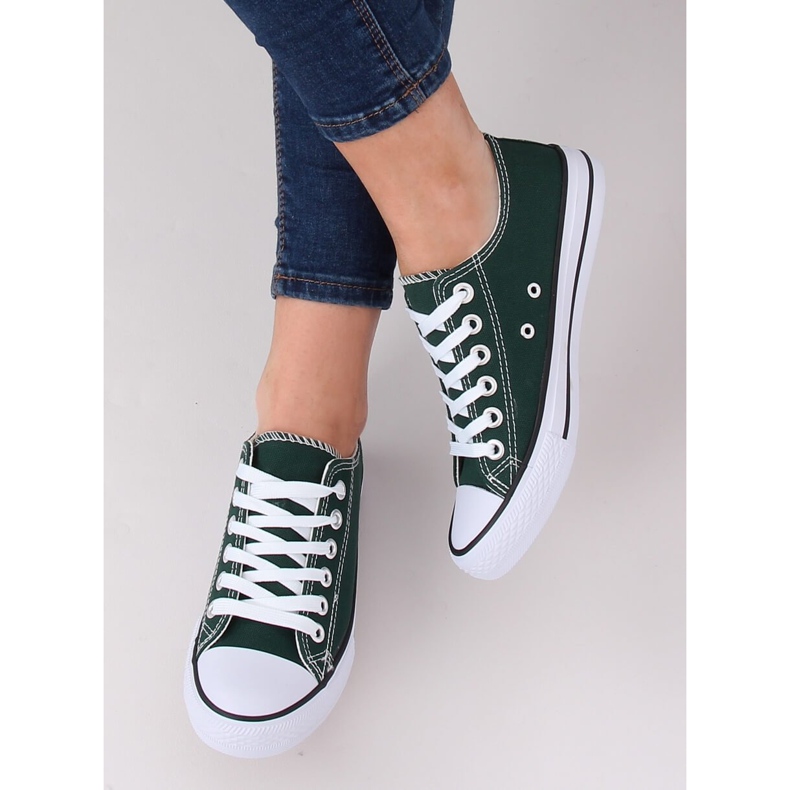 Gröna klassiska damskor 7050Y Gröna 1