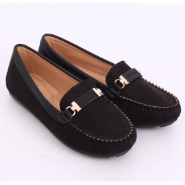Svarta damloafers FM3024 Svart 2