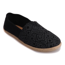 Linne Espadrilles B211-2 svarta sneakers 1