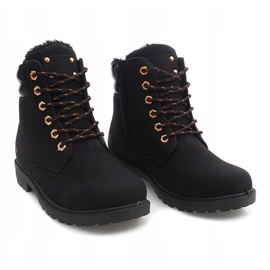 Isolerade Timber stövlar BED01 Svart 1