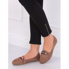 Dam beige loafers B2027 Khaki kaki 1