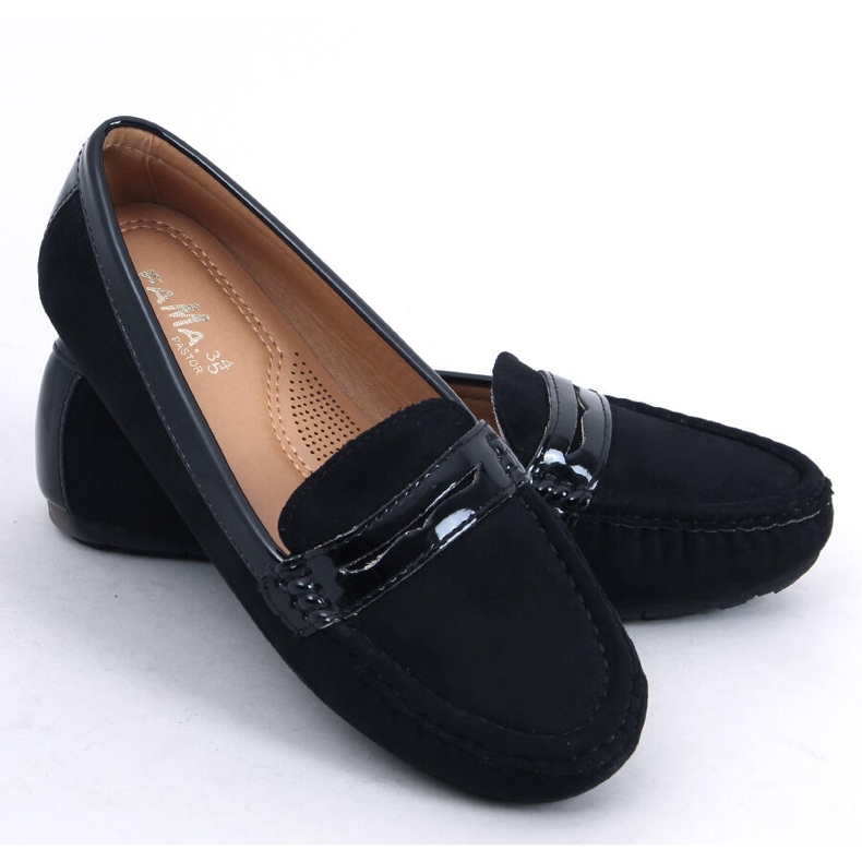Svarta damloafers FM2958-3 Svart 2