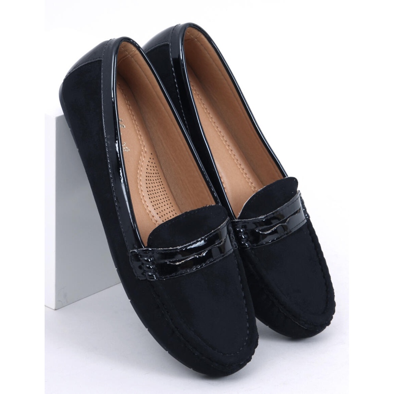 Svarta damloafers FM2958-3 Svart 1