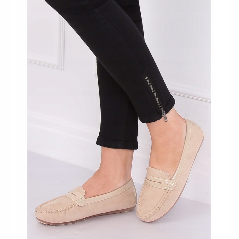 Dam beige loafers FM2958-3 Beige 1