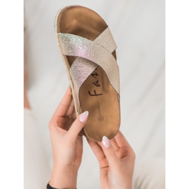 Goodin Bekväma gyllene tofflor 1