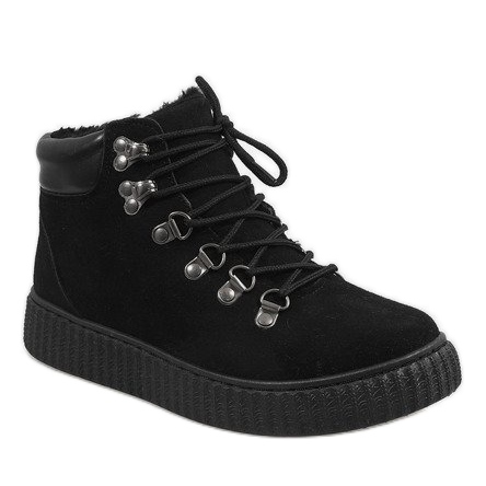 Svarta isolerade stövlar B191-1 1