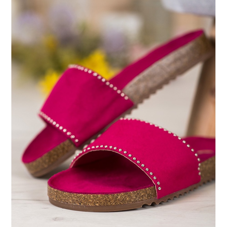 Goodin Mocka tofflor rosa 1