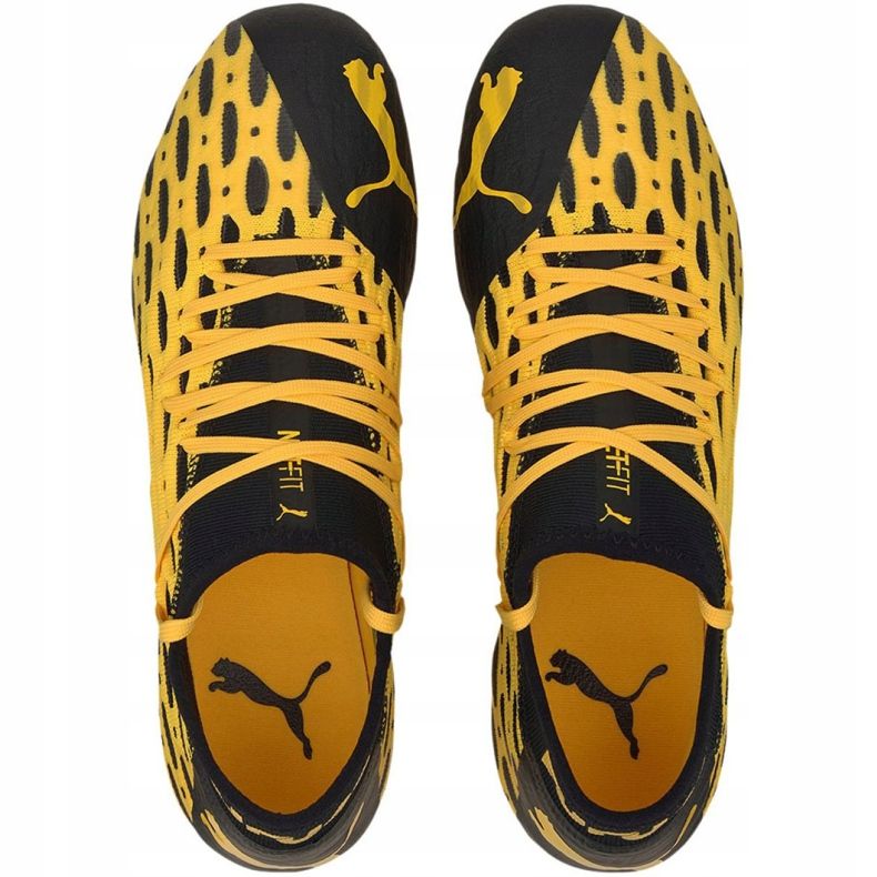 Puma Future 5.2 Netfit Fg Ag M 105784 03 fotbollsskor gul gul 1