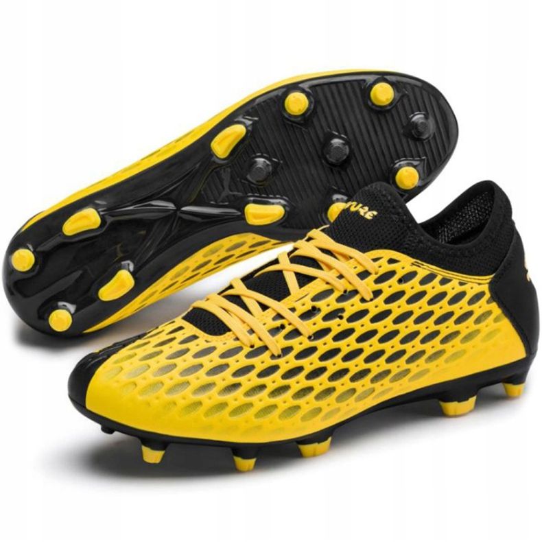 Fotbollsskor Puma Future 5.4 Fg Ag M 105785 03 gul gul 2