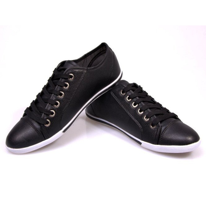 Oldschool Sneakers 187 Black svart 2