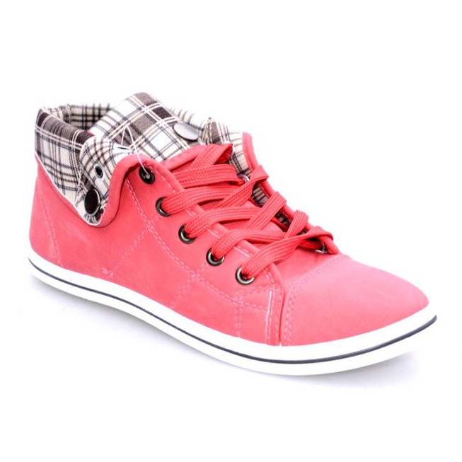 Höga sneakers konverterar DD52 persika gul 2