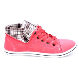 Höga sneakers konverterar DD52 persika gul 1