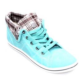 Höga sneakers konvertera DD52 grön 2