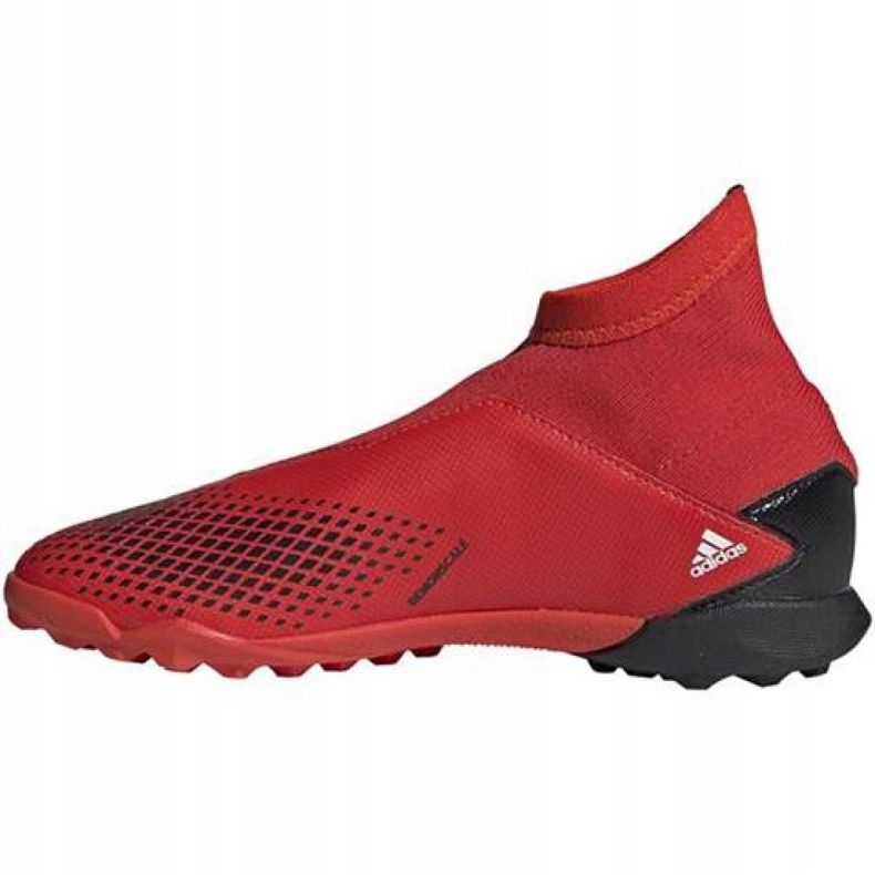 Adidas Predator 20.3 Ll Tf Jr EF1949 fotbollsskor röd röd 2