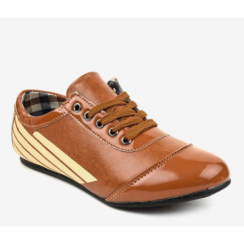 Klassiska bruna jazzskor 028-1 1