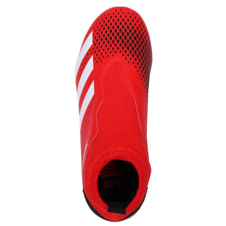 Inomhusskor adidas Predator 20.3 Ll I Jr EF1952 mångfärgad röd 1