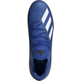 Adidas X 19.3 Fg M EG7130 fotbollsskor blå blå 1