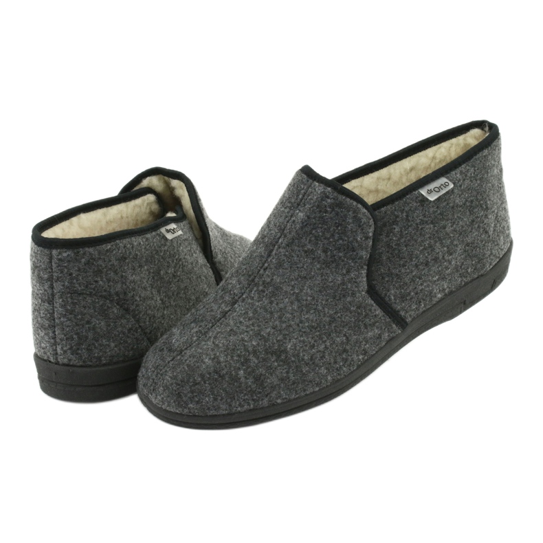 ORTO Befado herrskor 730M045 svart grå 4