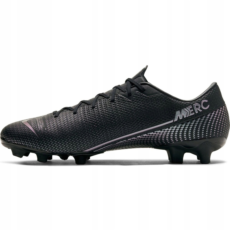 Nike Mercurial Vapor 13 Academy FG / MG M AT5269-010 fotbollsskor svart svart 2