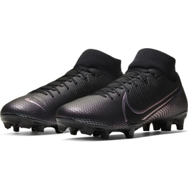 Nike Mercurial Superfly 7 Academy FG / MG M AT7946-010 fotbollsskor svart svart 4