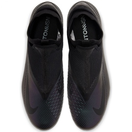 Nike Phantom Vsn 2 Pro Df Fg M CD4162-010 fotbollsskor svart svart 1