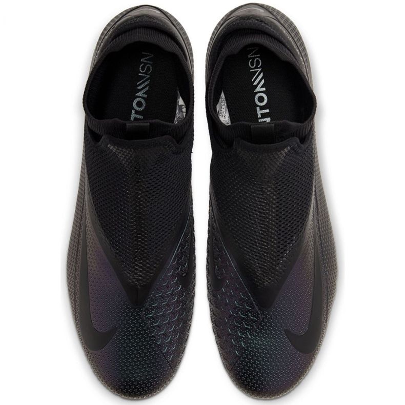 Nike Phantom Vsn 2 Pro Df Fg M CD4162-010 fotbollsskor svart svart 1