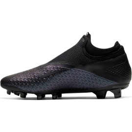 Nike Phantom Vsn 2 Pro Df Fg M CD4162-010 fotbollsskor svart svart 2