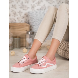 Kylie Trendiga rosa sneakers 1