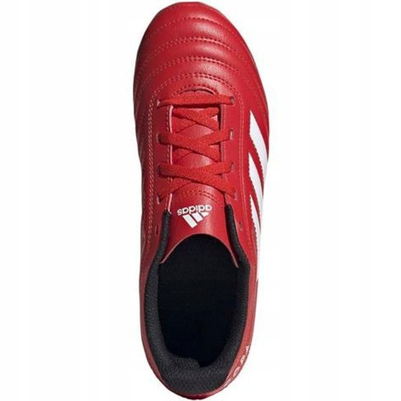 Adidas Copa 20.4 Fg Jr EF1919 fotbollsskor röd apelsiner och röda 2