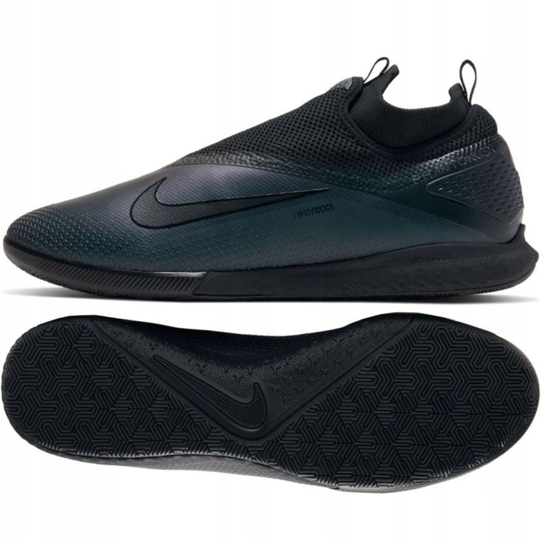 Inomhusskor Nike React Phantom Vsn 2 Pro Df Ic M CD4170-010 svart svart 2