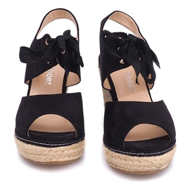Kile Sandaler Espadrilles B2909 Svart 1