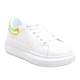 Vita sneakers med tjock sula 7935-SP 1