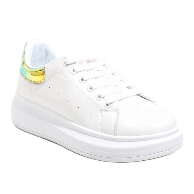 Vita sneakers med tjock sula 7935-SP 1