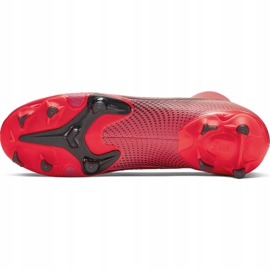 Nike Mercurial Superfly 7 Academy FG / MG M AT7946 606 fotbollsskor marinblå röd 2