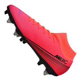Nike Superfly 7 Academy SG-Pro Ac M BQ9141-606 sko rosa röd 1