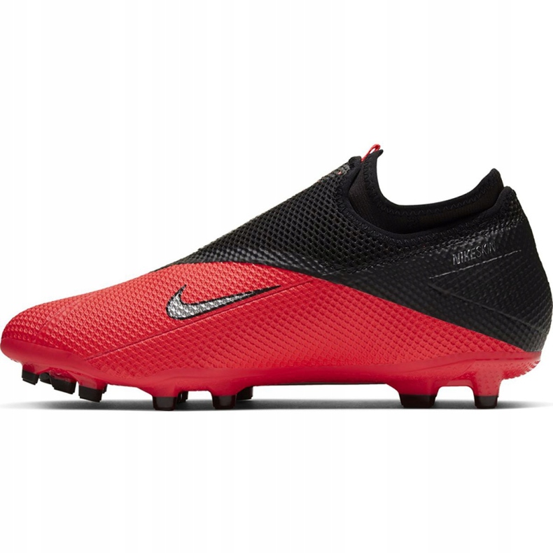 Nike Phantom Vsn 2 Academy Df FG / MG M CD4156-606 fotbollsskor röd röd 2