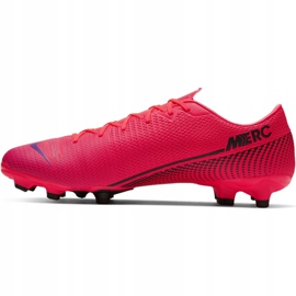 Nike Mercurial Vapor 13 Academy FG / MG M AT5269-606 fotbollsskor röd röd 2