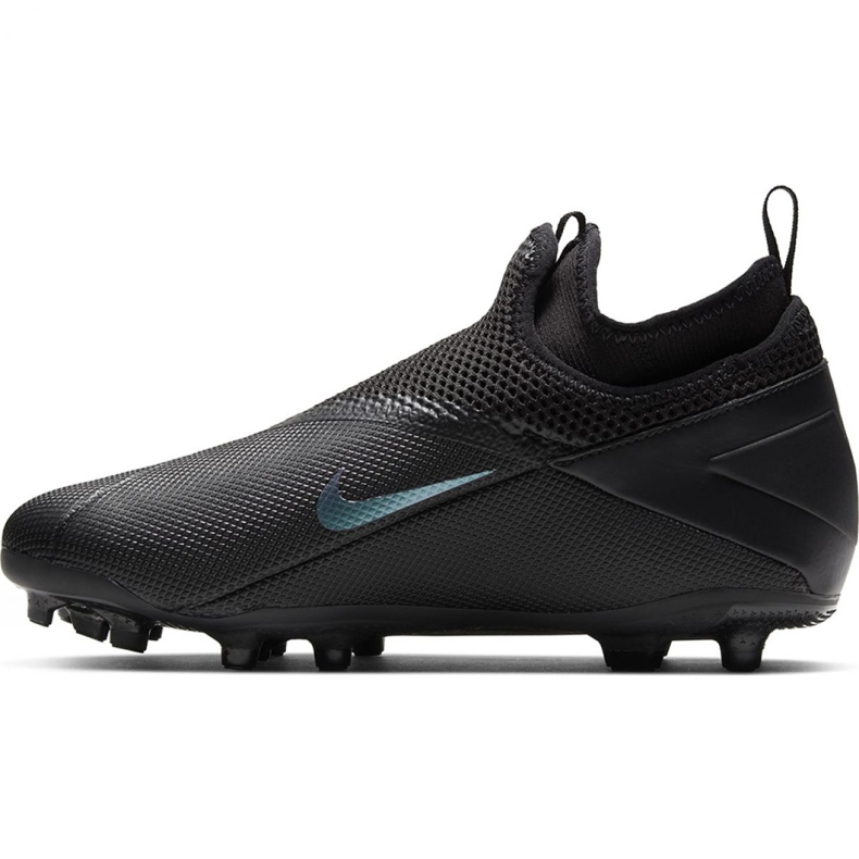 Nike Phantom Vsn 2 Academy Df FG / MG Jr CD4059-010 fotbollsskor svart svart 2