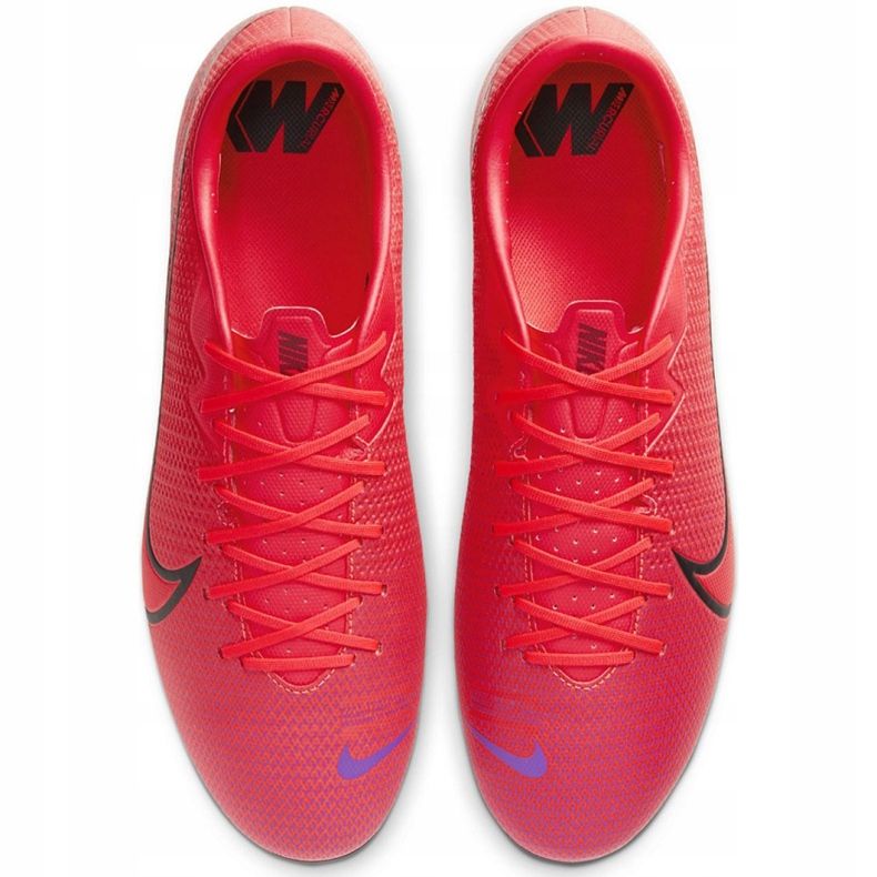 Nike Mercurial Vapor 13 Academy SG-Pro Ac M BQ9142-606 fotbollsskor röd röd 1