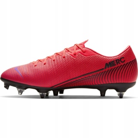 Nike Mercurial Vapor 13 Academy SG-Pro Ac M BQ9142-606 fotbollsskor röd röd 2