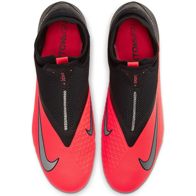 Nike Phantom Vsn 2 Pro Df Fg M CD4162-606 fotbollsskor röd röd 1