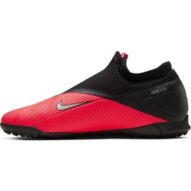 Nike Phantom Vsn 2 Academy Df Tf M CD4172-606 fotbollsskor röd röd 2