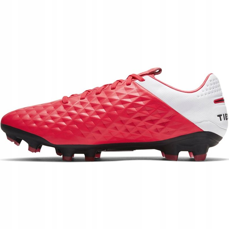 Nike Tiempo Legend 8 Pro Fg M AT6133-606 fotbollsskor röd apelsiner och röda 2