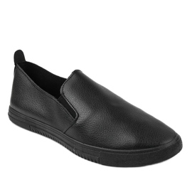 Klassiska svarta sneakers NB191P 1