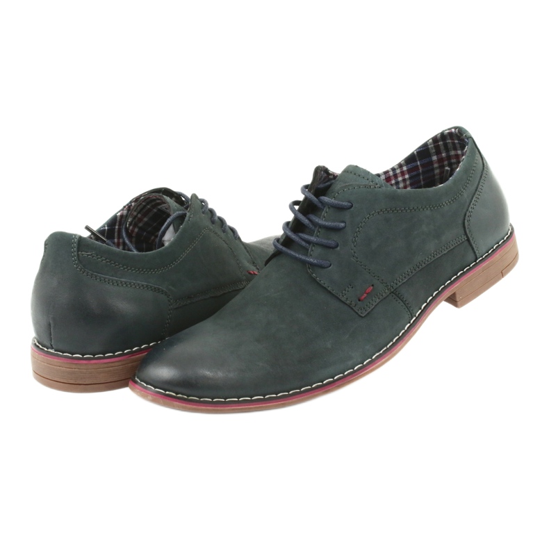 Casual American Club CY01 fritidsskor för män marinblå 4