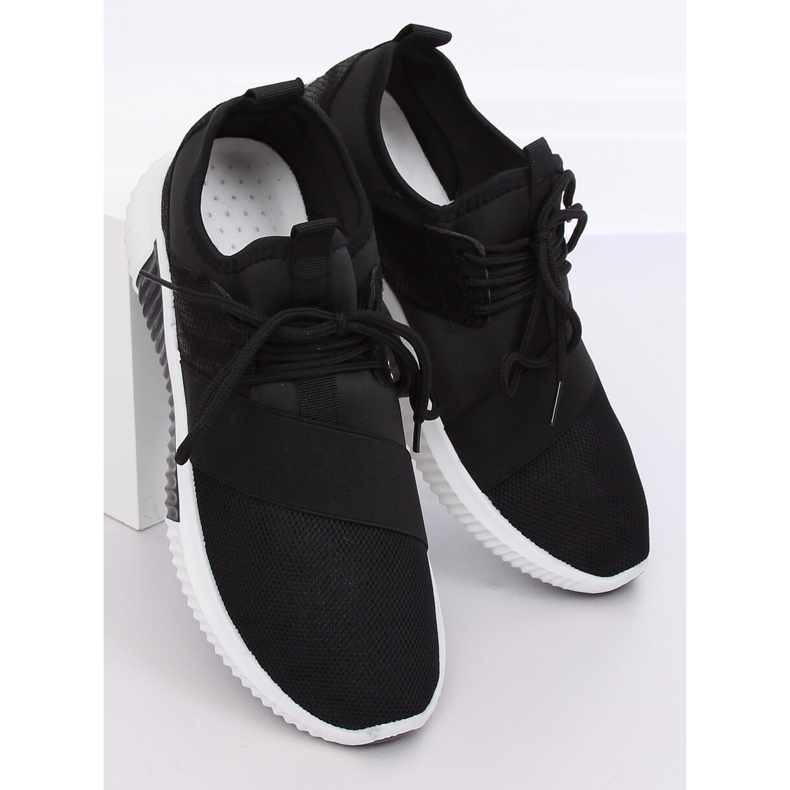 Svart 7925-SP Svarta sportskor 1