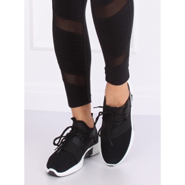 Svart 7925-SP Svarta sportskor 2