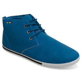 Skate 66511 Blue High Sneakers blå 1