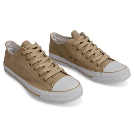 Klassiska sneakers Konwers AB005 Khaki kaki 1