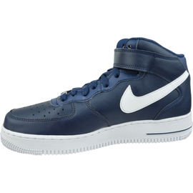 Nike Air Force 1 Mid '07 M CK4370-400 skor marinblå 1